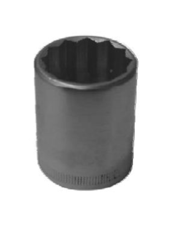 Mac Master Square Drive Double Bi-Hex Industrial Deep Socket (Metric)-MS2D/8/BI