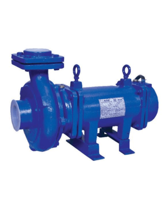 Nesa 5HP 65x65mm Copper Rotor Single Phase V8 Submersible Openwell CI Body Monoset - NHZ8LH