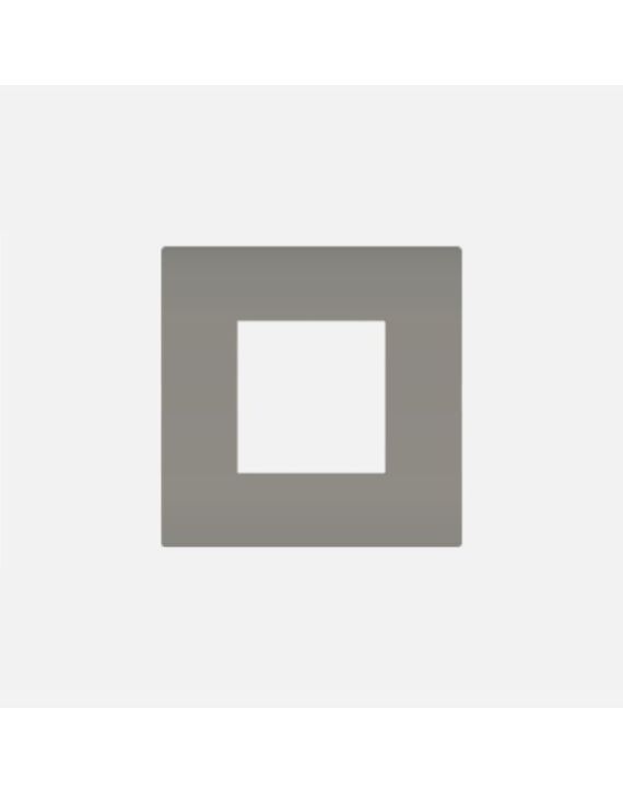 Norisys Cube Series 2M Smart Plate with Frame - Quartz Gray - C5102.02