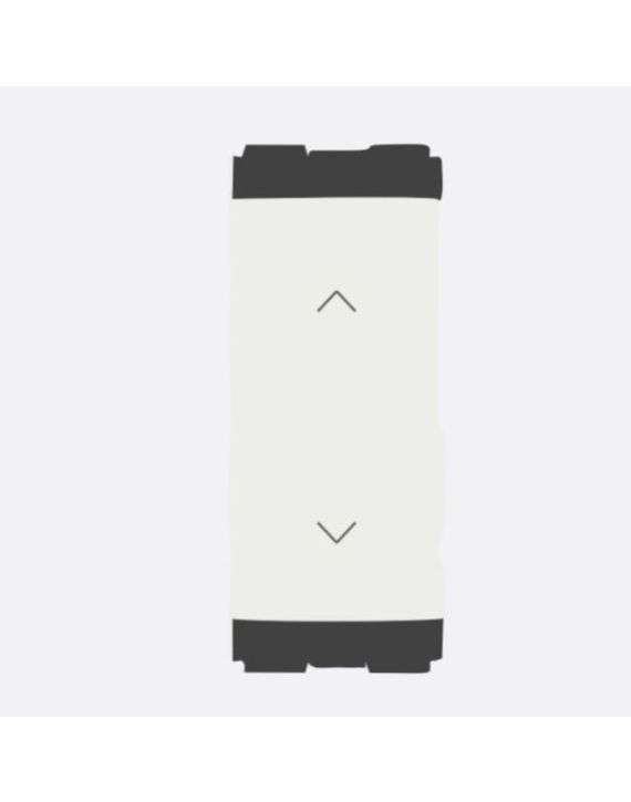 Norisys Cube Series 6A Two-Way - 1 Module Switch - Frost White - C5210.01