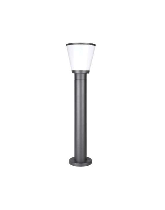Philips Glide 9W 156x156x600mm Black Pedestal light - 58176
