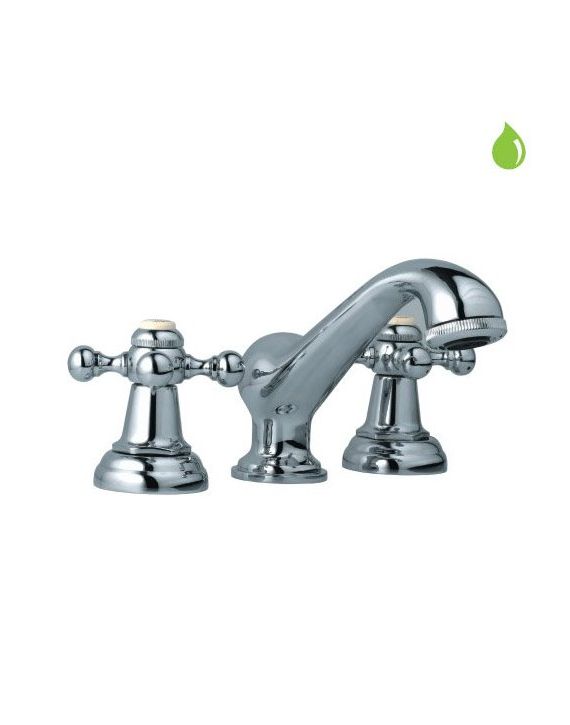 Jaquar 3-Hole Basin Mixer-Chrome-Queen's QQT-CHR-7189