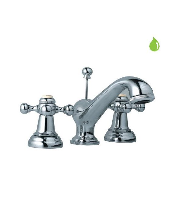 Jaquar 3-Hole Basin Mixer-Chrome-Queen's QQT-CHR-7191