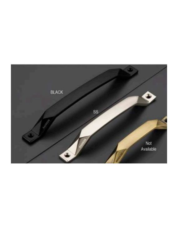 Ramson Rombus 6Inch Satinless Steel Finish Zinc Cabinet Handle RAM-ROM-SS-6