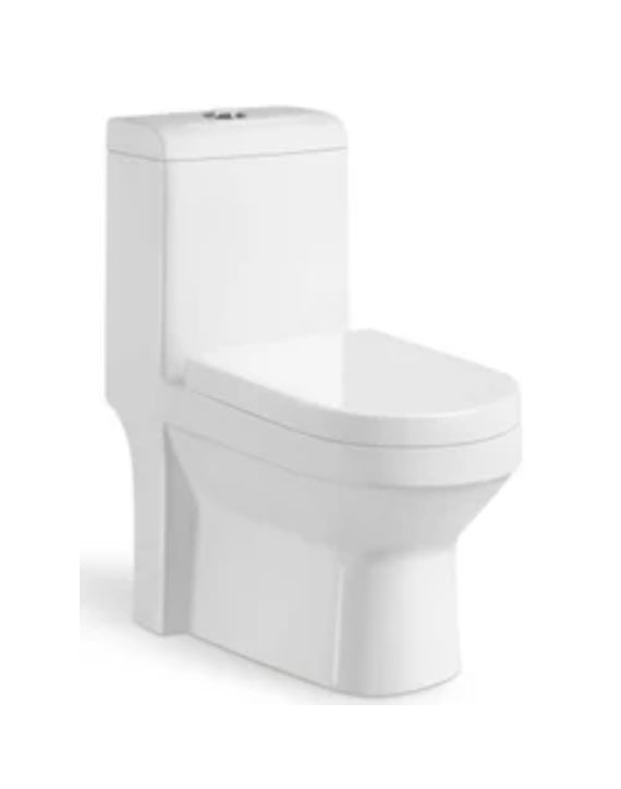 Jaaz Rome 650x370x715mm White One Piece EWC Closet