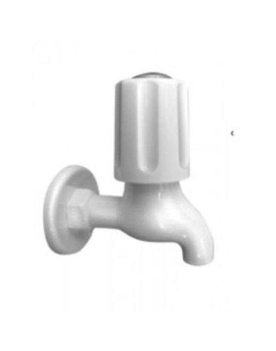 Glimpse Ptmt Bib Cock With Wall Flange RO-3101