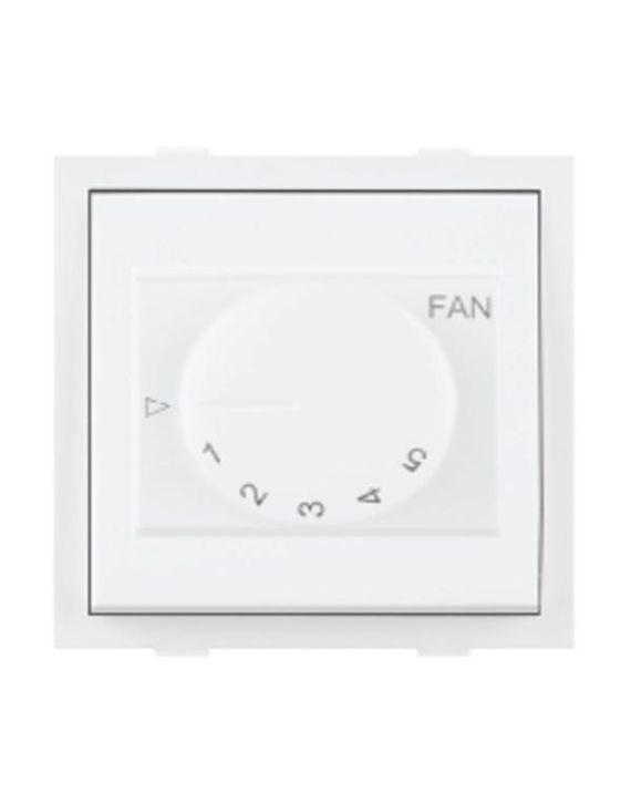 Anchor Roma Classic 100W Fan Regulator, 2 Module, ISI 20507-White