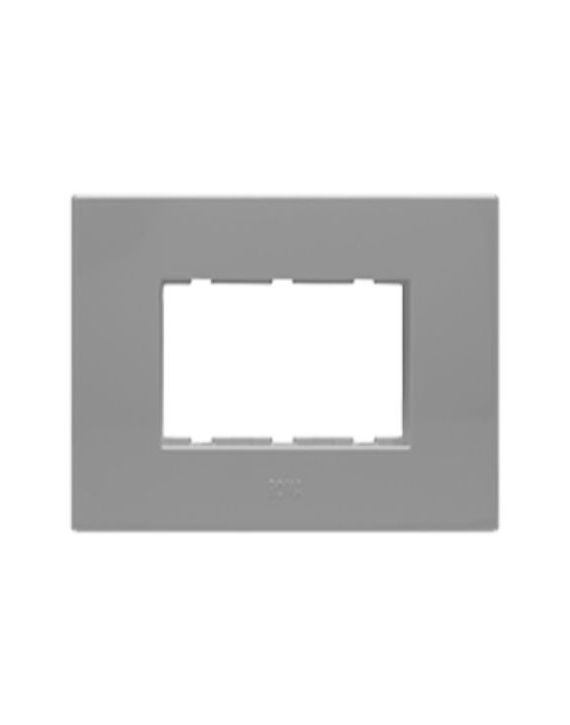 Anchor Roma Classy Cover Plate 12 Module Silver 66912SL