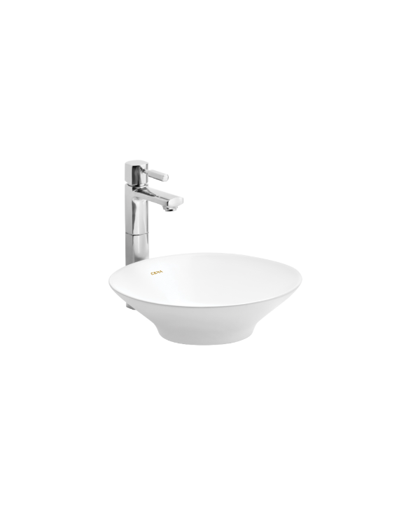 Cera Canal Snow White Table Top Wash Basin-S2020107