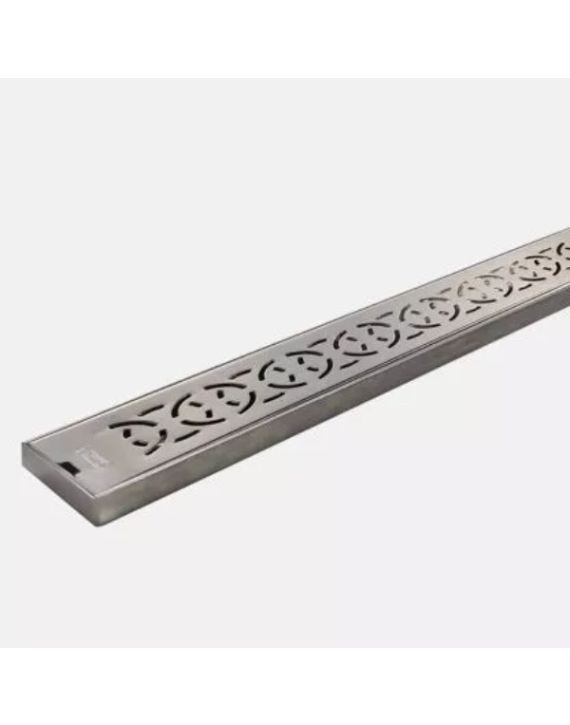 Chilly CI Circa Matt Finish 450x100mm Eco Friendly Seamless Shower Floor Drainer SC-CI-450100-S-Matt