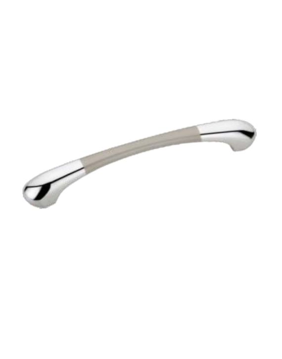 Shree Ganesh Classic Cabinet Handle-Round-Jetta-CPTT-Silver-160mm