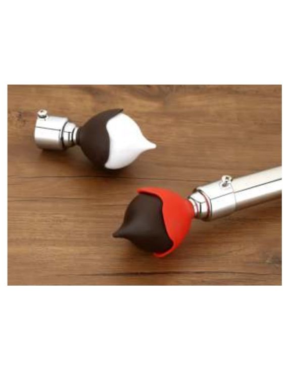 Shree Ganesh Curtain Bracket-SG-819-ABS-Orange-Brown