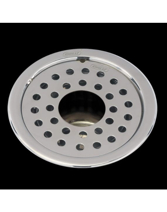 Chilly Sanitroking Matt Finish 127mm Round Gypsy Flat Cut Drain Cover SK-RGFFCL-127-Matt