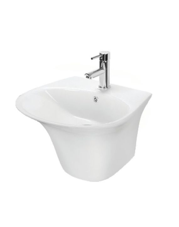 Somany Integrated Pedestal Basin Bonito 17111017003101-White