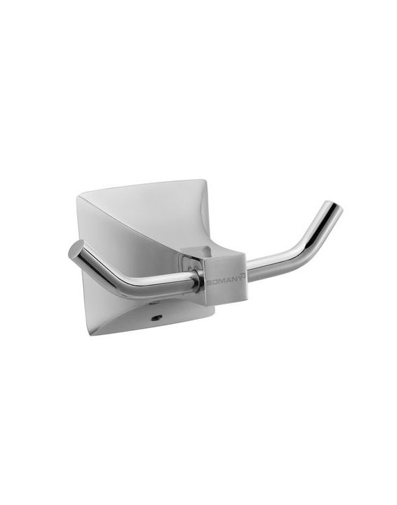 Somany Giza Chrome Finish Robe Double Hook Somany-272151340051
