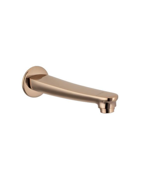 Somany French Collection Liana Brushed Gold Finish 15mm Bath Tub Spout Without Button Somany-272211390341-RG