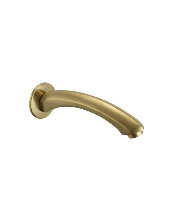 Somany French Collection Arizona Brushed Gold Finish 15mm Bath Tub Spout Without Button Somany-272211400351-BG