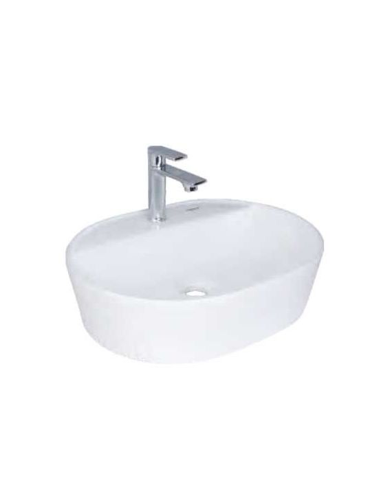 Somany Signature Collection Tifanny 500x380x120mm White Over Counter Art Wash Basin Somany-Tifanny-500x380x120