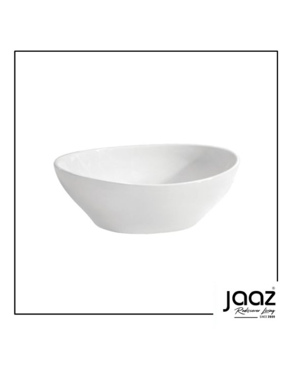 Jaaz Ash 405x330x130mm White Table Top Basin  