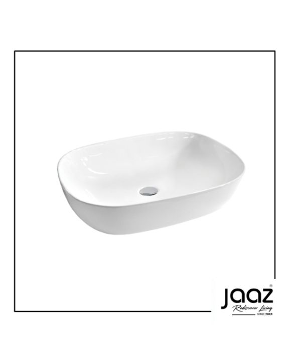 Jaaz Maple 625x380x145mm White Table Top Basin 