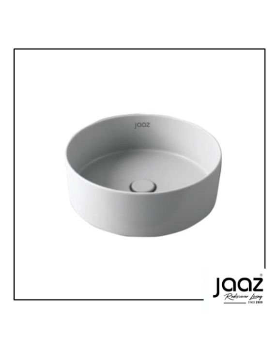 Jaaz Topaz 405x405x140mm White Table Top Basin   