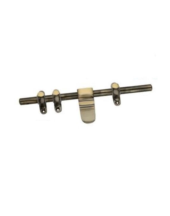 Tyler Shesh Brass Door Aldrop-12MM-Latch-3IN1-8INCH-Antique