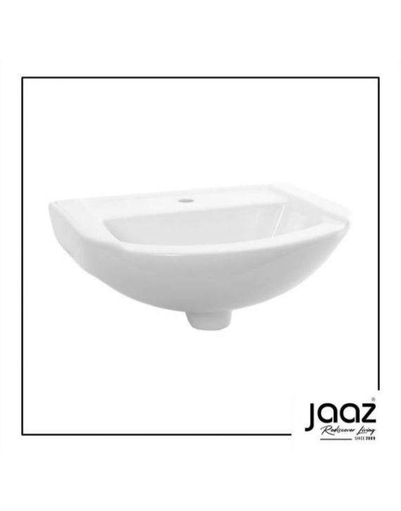 Jaaz Lapis 460x370mm White Wall Hung Basin